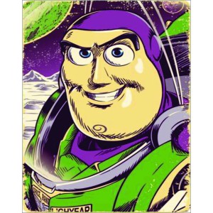 Placa Decorativa     Buzz Lightyear